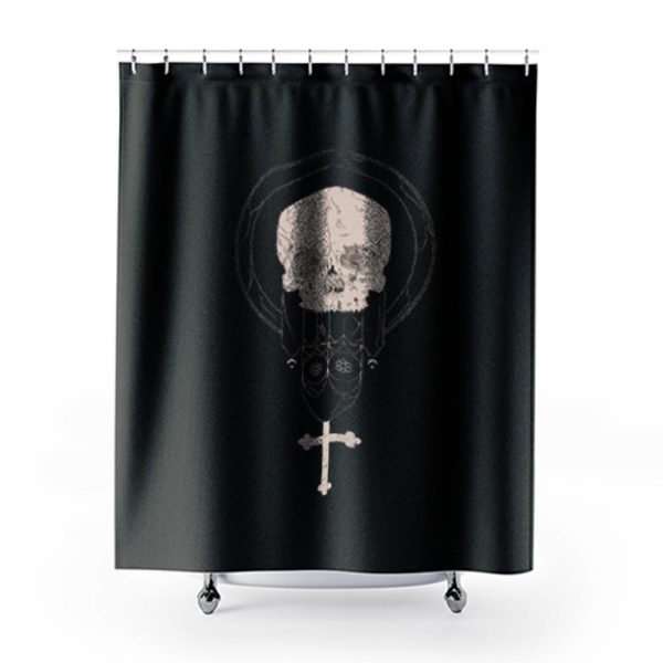 Memento Mori Shower Curtains