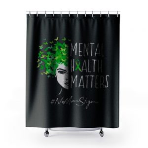 Mental Health Matters Shower Curtains
