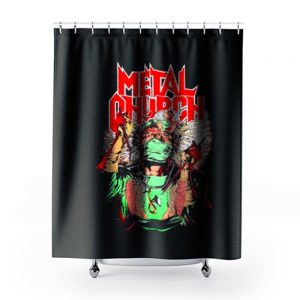 Metal Church Fake Healer Shower Curtains