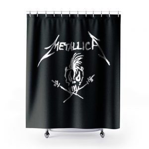 Metallica Original Scary Guy Shower Curtains