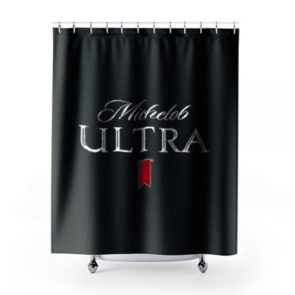 Michelob Ultra Logo Shower Curtains
