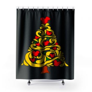Mickey Christmas Shower Curtains