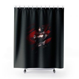 Mikasa Shingeki No Kyojin Anime Shower Curtains