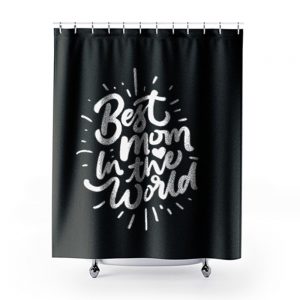 Mom with Kids Names Mama Mimi with Names Shower Curtains