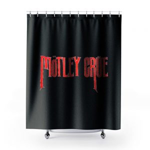 Motley Crue Punk Rock Band Shower Curtains