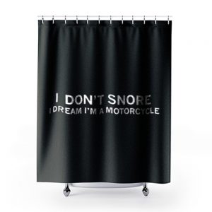 Motorcycle father day Shower Curtains