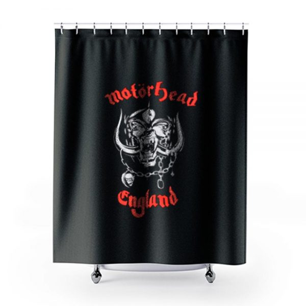 Motorhead Rock Band Shower Curtains