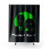 Mulder and Scully X Files Shower Curtains