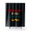Mumbo For Mayor Beard Funny Vintage Shower Curtains