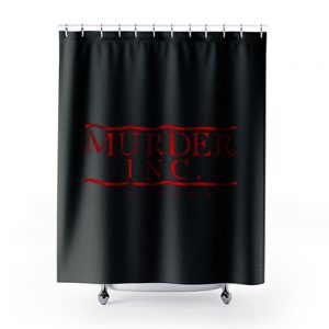 Murder Inc Records Logo Shower Curtains