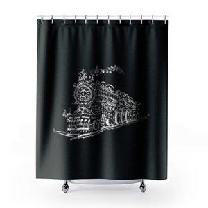 Musik Zug Shower Curtains