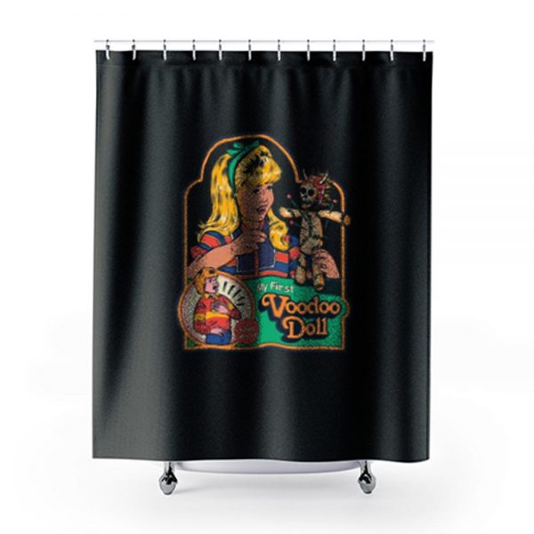 My First Voodoo Doll Shower Curtains
