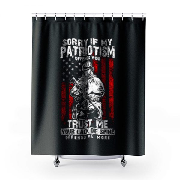 My Patriotism Shower Curtains