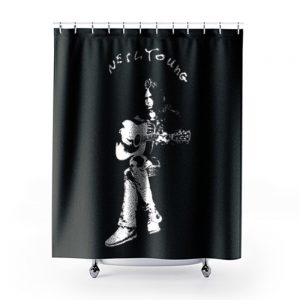 Neil Young Musician Shower Curtains