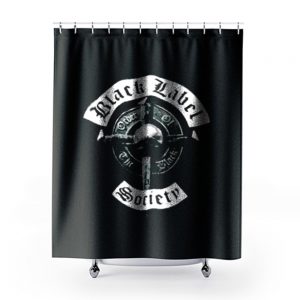 New Black Label Society Order of The Black Shower Curtains