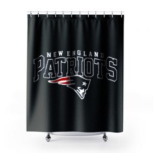 New England Patriots Football Jersey Shower Curtains