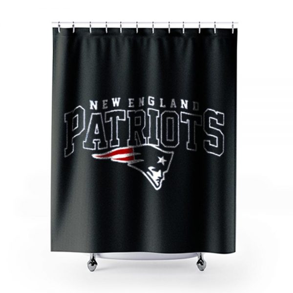New England Patriots Football Jersey Shower Curtains