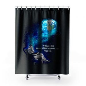 Nikola Tesla Tesla Dream Free Energy Shower Curtains