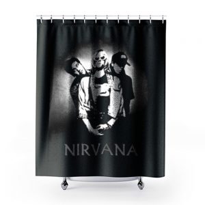 Nirvana Band Shower Curtains
