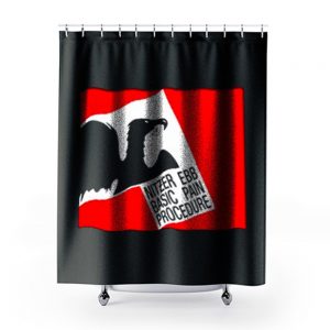 Nitzer Ebb Electronic Rock Shower Curtains