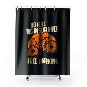 No Fuel Insurance Free Parking Shower Curtains