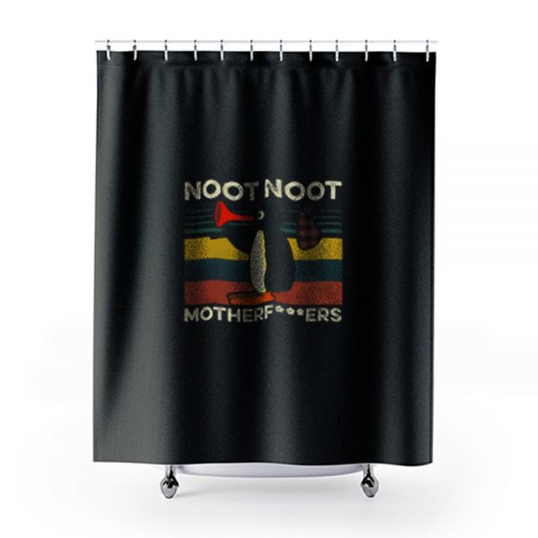 Noot Noot Duck Shower Curtains