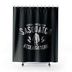 North American Sasquatch Research Team Shower Curtains