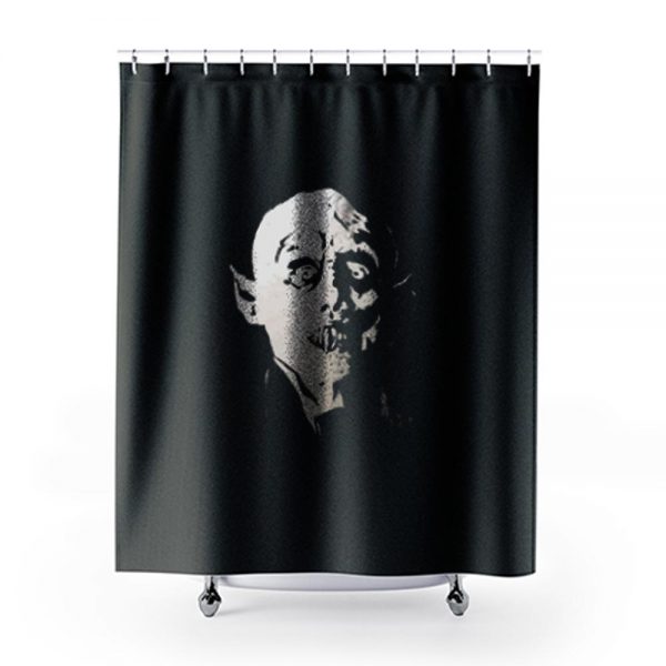 Nosferatu The Vampire Retro Shower Curtains