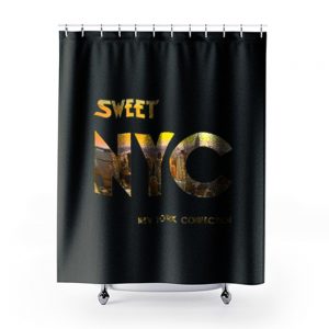 Nyc New York The Sweet Band Shower Curtains