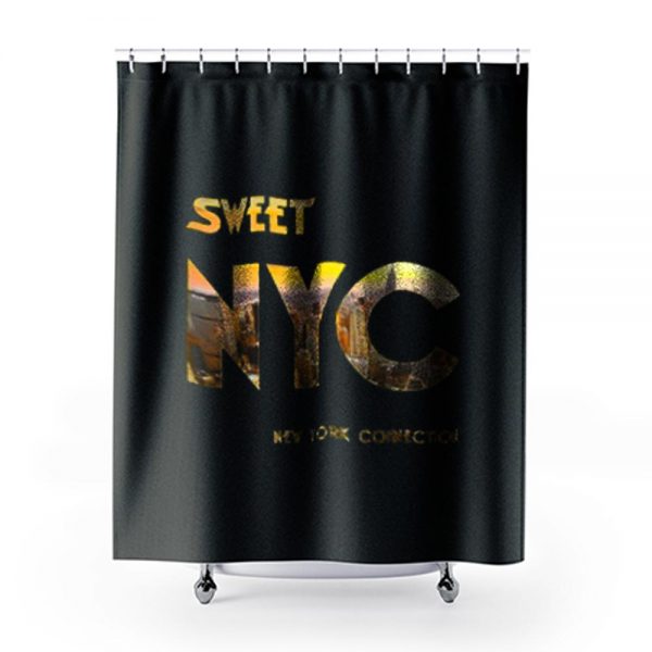 Nyc New York The Sweet Band Shower Curtains