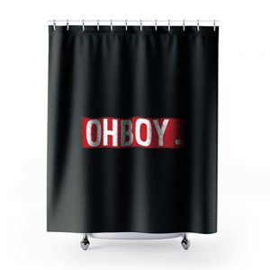 Oh Boy Shower Curtains