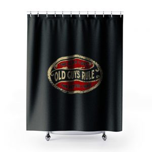 Old Guys Rule Shower Curtains