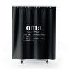 Oma Noun Shower Curtains