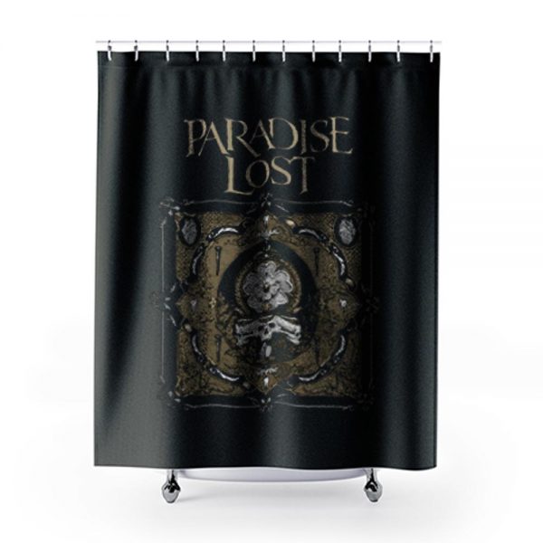 PARADISE LOST OBSIDIAN Shower Curtains