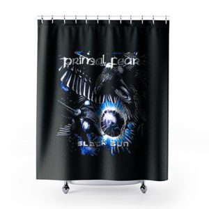 PRIMAL FEAR Black Sun black Shower Curtains