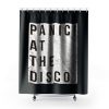 Panic At The Disco Pop Band Retro Shower Curtains