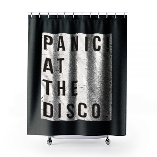 Panic At The Disco Pop Band Retro Shower Curtains