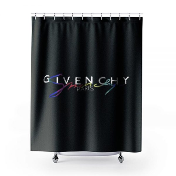 Paris Vintage Givenchy Shower Curtains