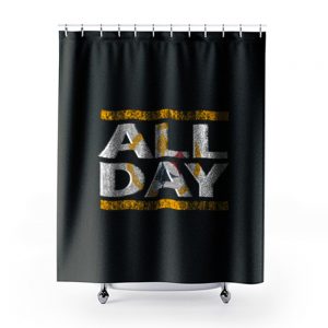 Pittsburgh Steelers All Day 1 Shower Curtains