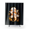 Pokemon Charmander Skeleton Shower Curtains