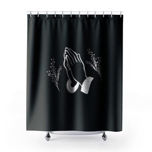 Praying Hands Religous Christians Christianity Shower Curtains