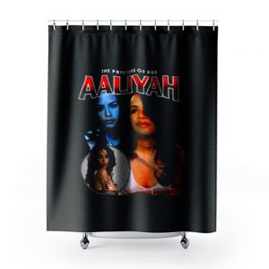Princess Rnb Aaliyah Shower Curtains