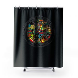Psychedelic Research Shower Curtains