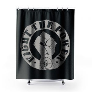 Public Enemy Fight The Power Iconic American Hip Hop Shower Curtains