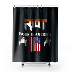 RIOT Born In America Shower Curtains