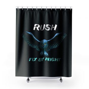 RUSH Fly By Night Shower Curtains