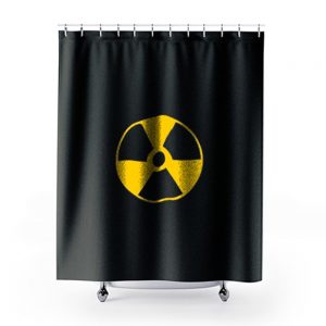 Radioaktive Strahlung lustiges Shower Curtains