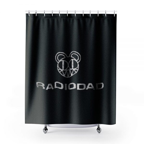 Radiodad Radiohead Shower Curtains