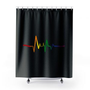 Rainbow LGBT Shower Curtains