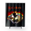 Rainbow Rising Hand Album Clouds Rock Roll Music Heavy Metal Shower Curtains